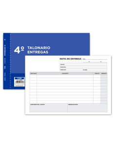 CI | Talonario liderpapel entregas cuarto original y...