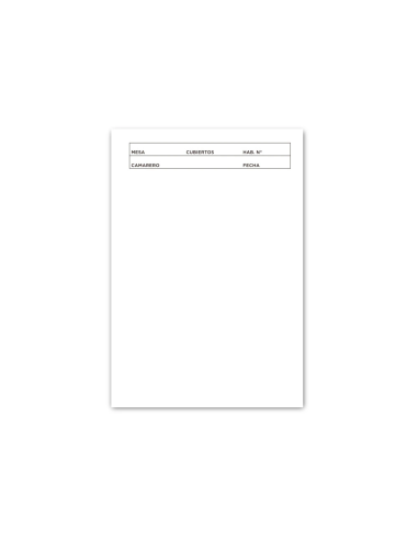 CI | Talonario liderpapel camarero 8º original y copia tl13