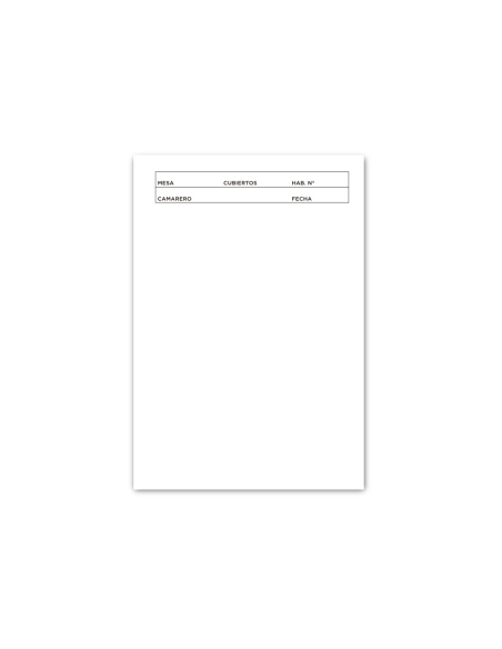 CI | Talonario liderpapel camarero 8º original y copia tl13