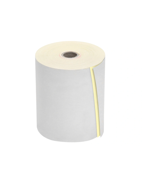 CI | Rollo sumadora electro 75 mm ancho x 65 mm diametro -copiativo con dos hojas sin bisfenol a