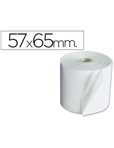 CI | Rollo sumadora electro 57 mm ancho x 65 mm diametro...