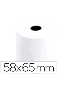 CI | Rollo sumadora electro 58 mm ancho x 65 mm diametro...