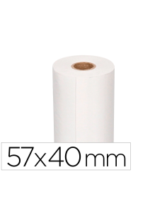 CI | Rollo termico 57x40x11mm 58 grs bisfenol a