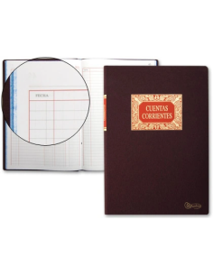 CI | Libro miquelrius folio 100 h. -cuentas corrientes...