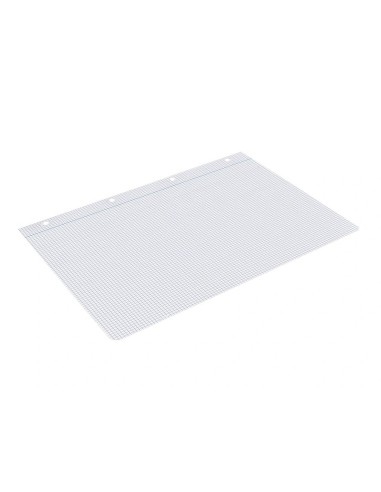 CI | Recambio liderpapel a4 100 hojas 100g/m2 cuadro 3mm con margen 4 taladros