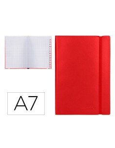 CI | Libreta liderpapel simil piel a7 120 hojas 70g/m2...