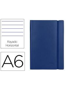 CI | Libreta liderpapel simil piel a6 120 hojas 70g/m2...
