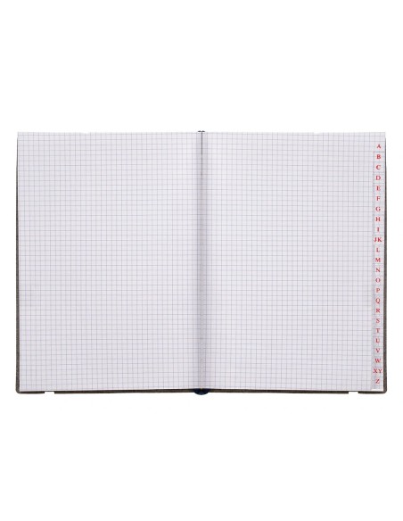 CI | Libreta liderpapel simil piel a5 120 hojas 70g/m2 indice negro
