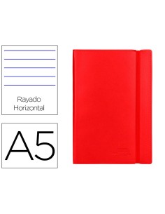 CI | Libreta liderpapel simil piel a5 120 hojas 70g/m2...