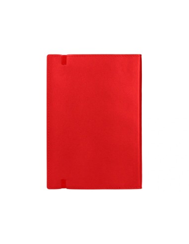 CI | Libreta liderpapel simil piel a5 120 hojas 70g/m2 cuadro 4mm sin margen rojo