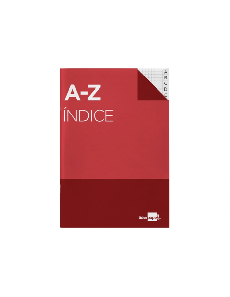 CI | Indice liderpapel tapa cartoncillo cuarto 24 hojas 70g/m2 colores surtidos