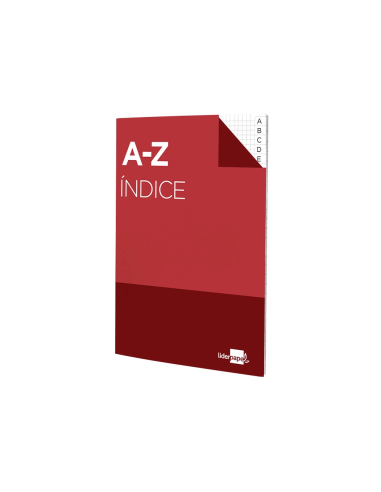 CI | Indice liderpapel tapa cartoncillo cuarto 24 hojas 70g/m2 colores surtidos