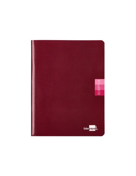 CI | Libreta liderpapel scriptus a5 plus 48 hoj. 90g/m2 cuadro 3mmcon margen