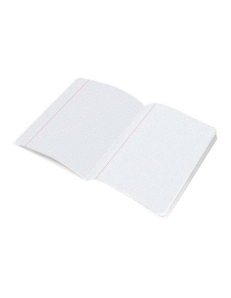 CI | Libreta liderpapel scriptus a5 plus 48 hoj. 90g/m2 cuadro 3mmcon margen