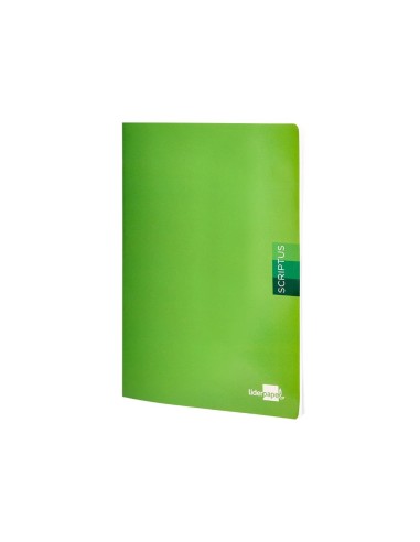 CI | Libreta liderpapel scriptus a4 48 hojas 90g/m2 rayado montessori 5mm con margen colores surtidos