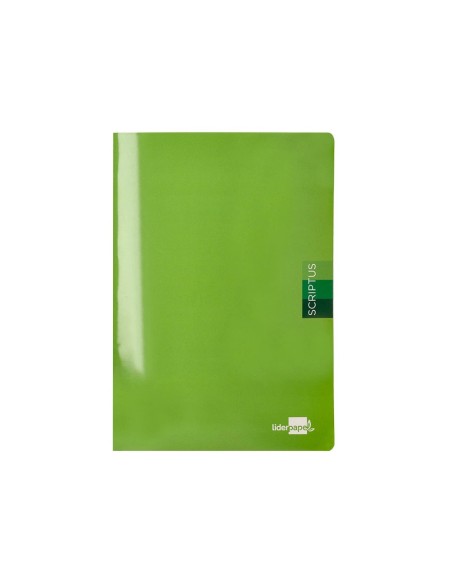 CI | Libreta liderpapel scriptus a4 48 hojas 90g/m2 rayado montessori 3,5mm con margen colores surtidos