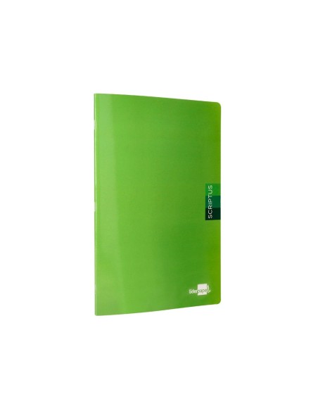 CI | Libreta liderpapel scriptus a4 48 hojas 90g/m2 cuadro 5mm con margen colores surtidos