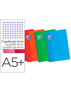 CI | Bloc espiral oxford cartoncillo cuarto 80 hojas...