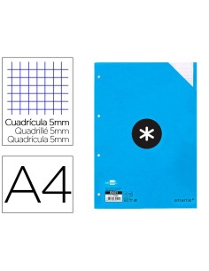 CI | Recambio liderpapel a4 100 hojas 100g/m2 cuadro 5 mm...