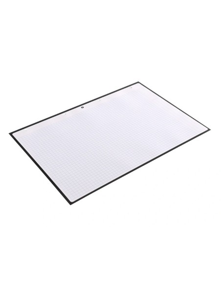 CI | Recambio Liderpapel A4 Antartik 80 Hojas 90G/M2 Cuadro 5 Mm 4 Taladros 1 Banda Marco Color Negro