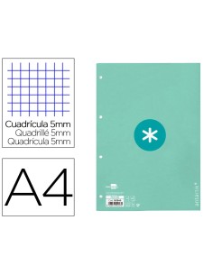 CI | Recambio Liderpapel A4 Antartik 80 Hojas 90G/M2...