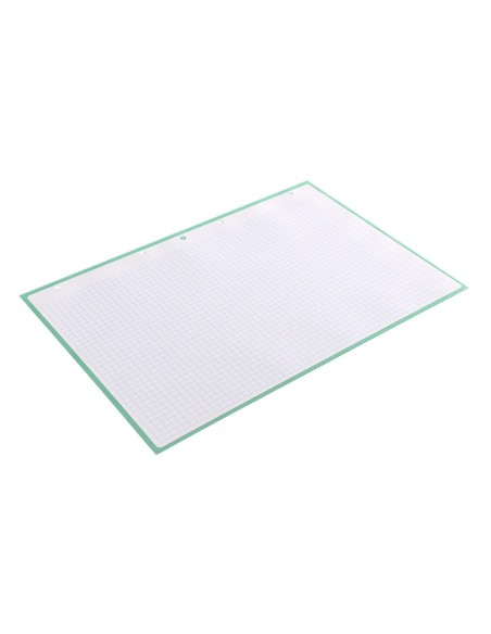 CI | Recambio Liderpapel A4 Antartik 80 Hojas 90G/M2 Cuadro 5 Mm 4 Taladros 1 Banda Marco Color Menta