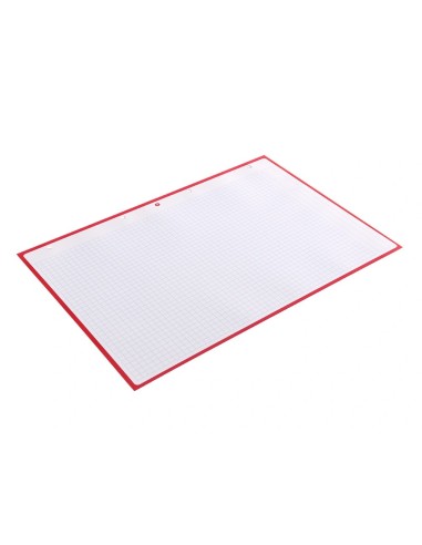 CI | Recambio Liderpapel A4 Antartik 80 Hojas 90G/M2 Cuadro 5 Mm 4 Taladros 1 Banda Marco Color Frambuesa