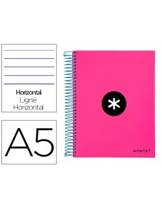 CI | Cuaderno espiral liderpapel a5 micro antartik tapa...