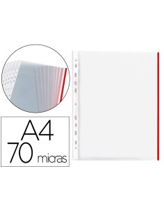 CI | Funda multitaladro q-connect din a4 70 micras pp...