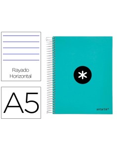 CI | Cuaderno espiral liderpapel a5 micro antartik tapa...