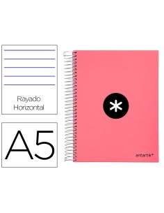 CI | Cuaderno espiral liderpapel a5 micro antartik tapa...