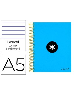 CI | Cuaderno espiral liderpapel a5 micro antartik tapa...