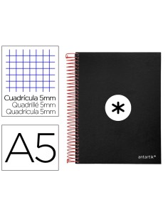 CI | Cuaderno espiral liderpapel a5 micro antartik tapa...