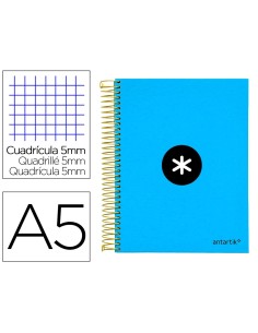 CI | Cuaderno espiral liderpapel a5 micro antartik tapa...