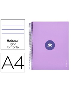 CI | Cuaderno Espiral Liderpapel A4 Micro Antartik Tapa...