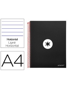 CI | Cuaderno espiral liderpapel a4 micro antartik tapa...