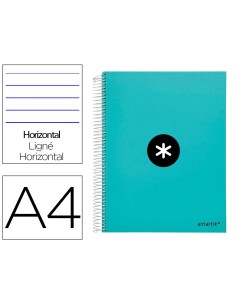 CI | Cuaderno espiral liderpapel a4 micro antartik tapa...