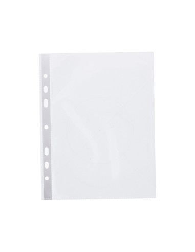 CI | Funda multitaladro q-connect din a5 100 mc cristal 6 taladros