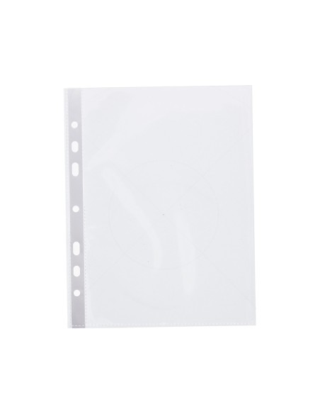 CI | Funda multitaladro q-connect din a5 100 mc cristal 6 taladros
