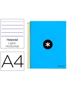 CI | Cuaderno espiral liderpapel a4 micro antartik tapa...