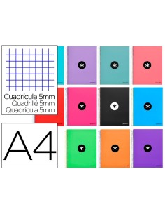 CI | Cuaderno espiral liderpapel a4 micro antartik tapa...