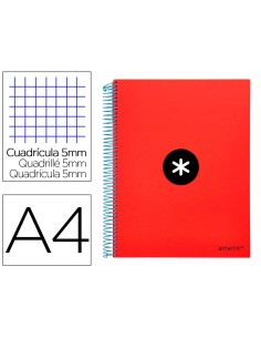 CI | Cuaderno espiral liderpapel a4 micro antartik tapa...