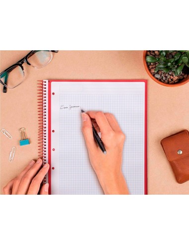 CI | Cuaderno Espiral Liderpapel A4 Micro...