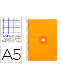 CI | Cuaderno espiral liderpapel a5 antartik tapa dura...