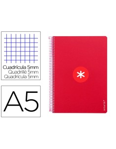 CI | Cuaderno espiral liderpapel a5 antartik tapa dura...