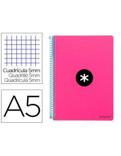 CI | Cuaderno espiral liderpapel a5 antartik tapa dura...