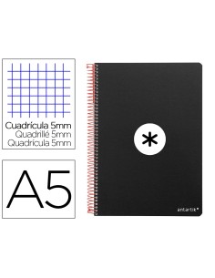 CI | Cuaderno espiral liderpapel a5 antartik tapa dura...