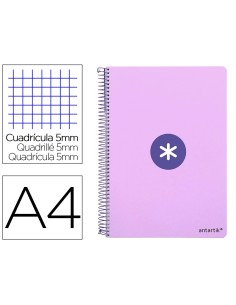 CI | Cuaderno espiral liderpapel a4 antartik tapa dura...