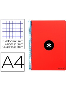 CI | Cuaderno espiral liderpapel a-4 antartik tapa dura...