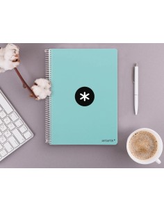CI | Cuaderno espiral liderpapel a4 antartik tapa dura...